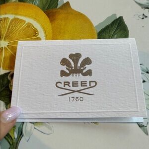 Creed Silver Mountain Water sample